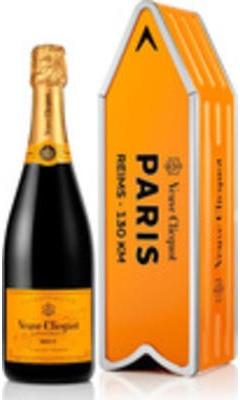 image-Veuve Clicquot Yellow Label "Journey Arrow" Champagne